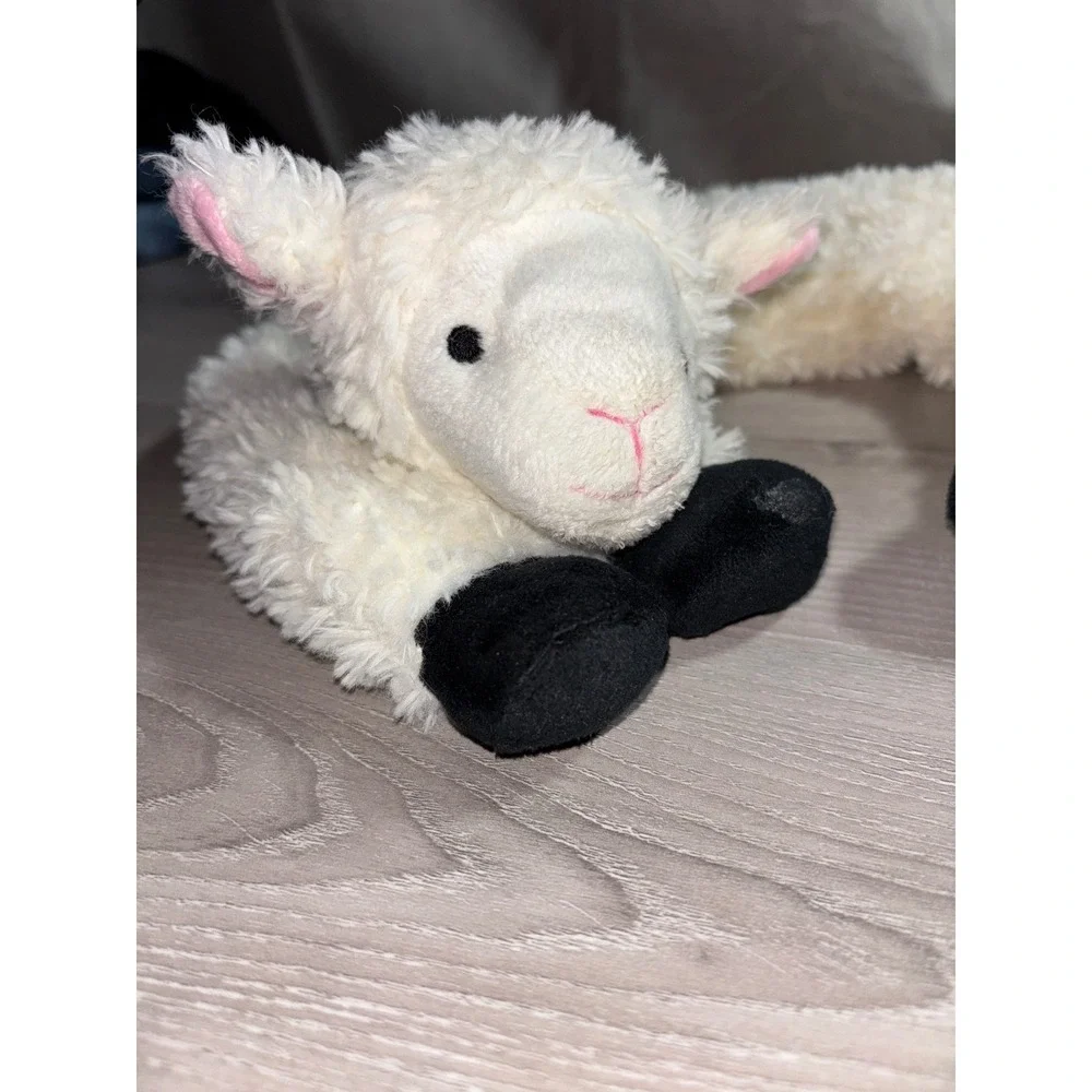 Spa Comforts Lamb Microwaveable Neck Wrap Plush Sheep Rice Filled Pillow Comfort